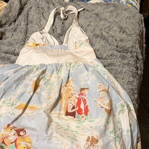 Vintage et sheets handmade halter dress